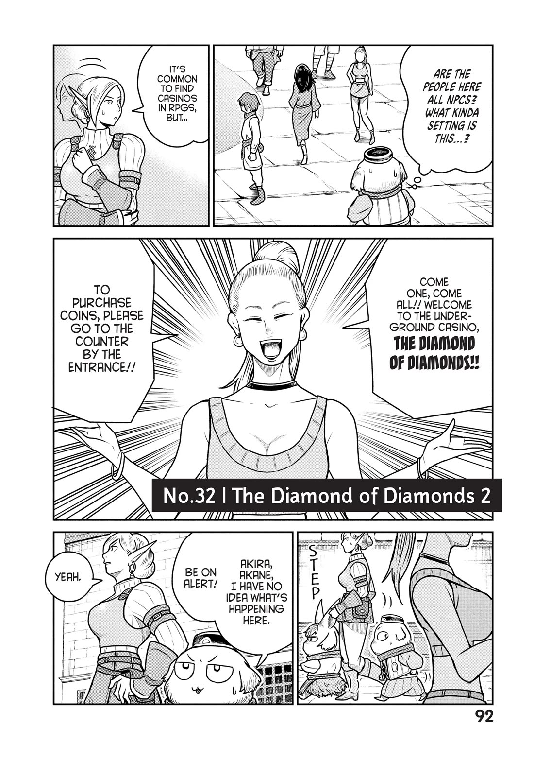Quality Assurance in Another World Chapter 32 page 1 - Chapter 32: The Diamond of Diamonds 2