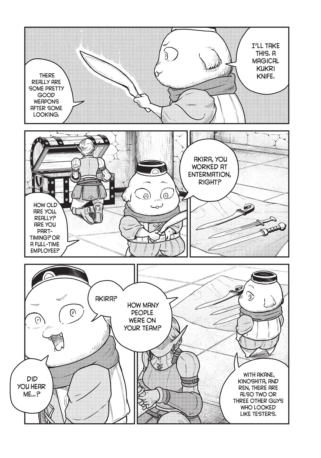 Quality Assurance in Another World Chapter 39 page 7 - Chapter 39: Amano and Akira 1