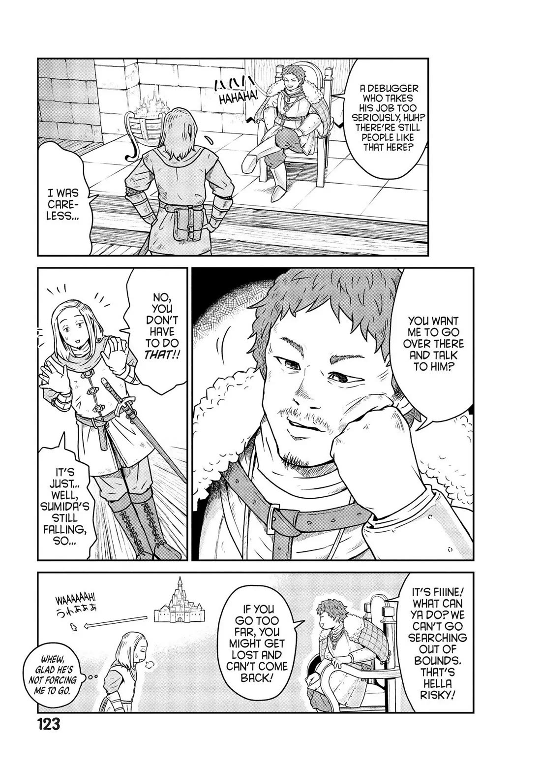 Quality Assurance in Another World Chapter 4 page 3 - Chapter 4: My Friends