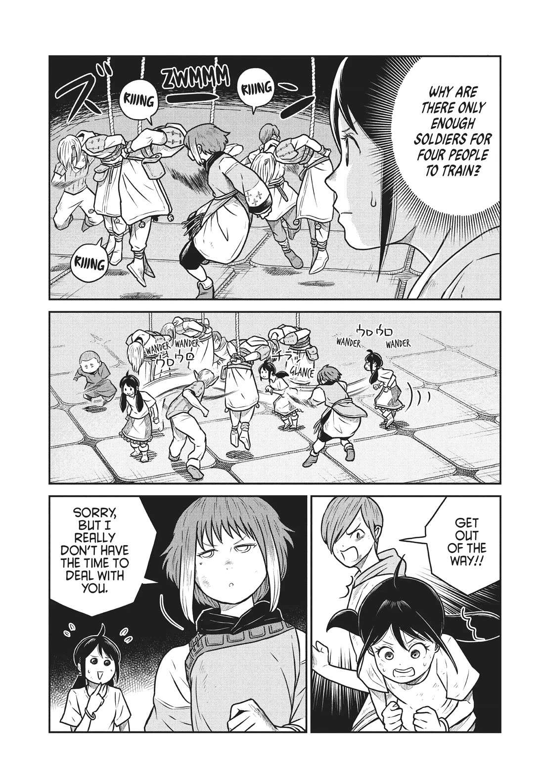 Quality Assurance in Another World Chapter 55 page 3 - Chapter 55: Training 2