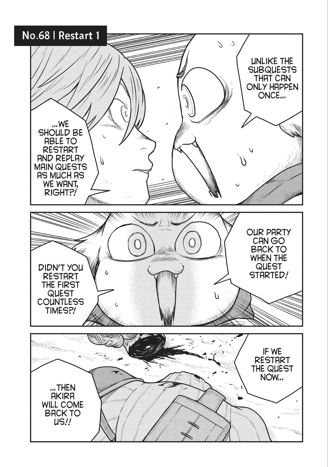 Quality Assurance in Another World Chapter 68 page 2 - Chapter 68: Restart 1