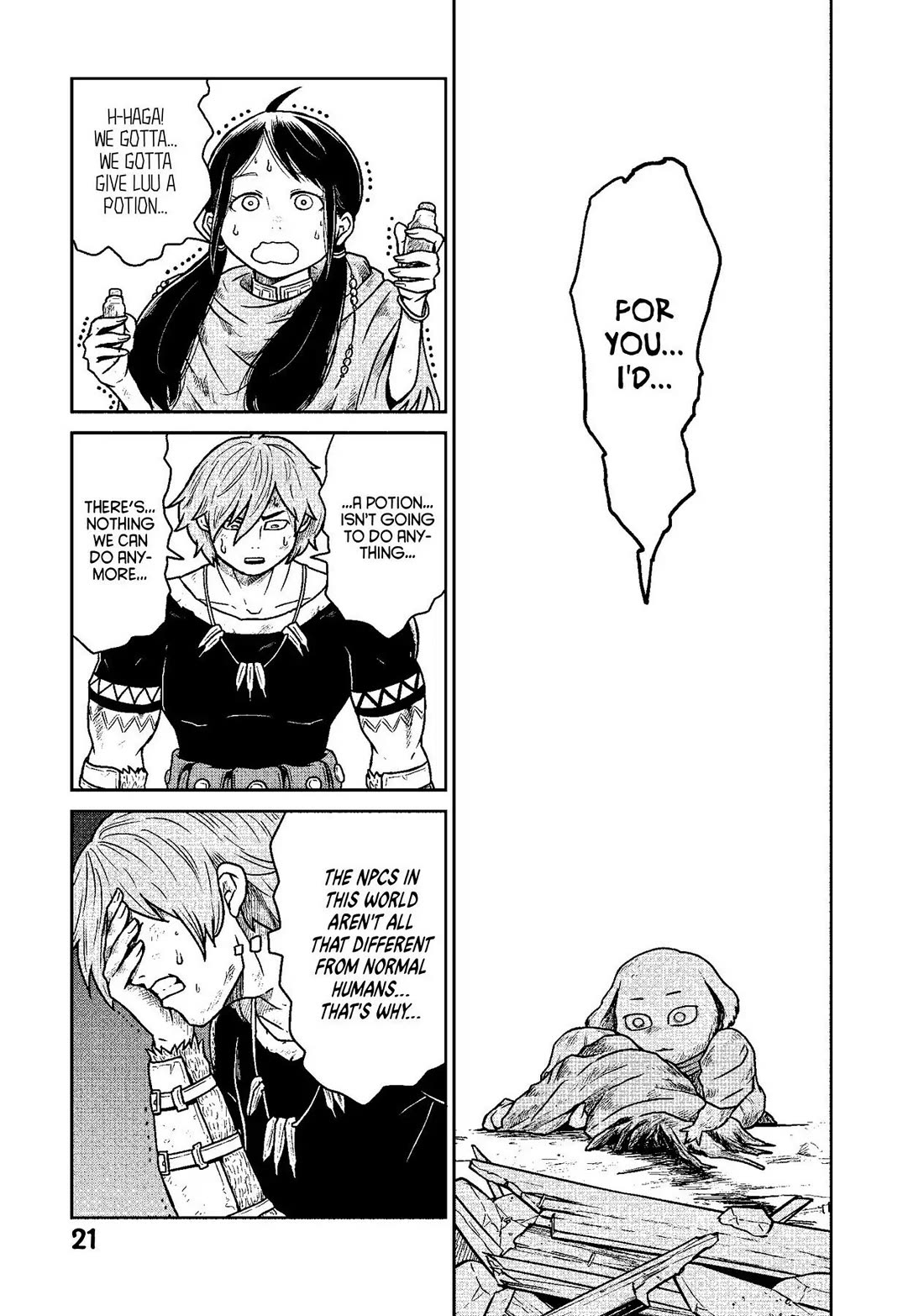 Quality Assurance in Another World Chapter 7 page 19 - Chapter 7: For You