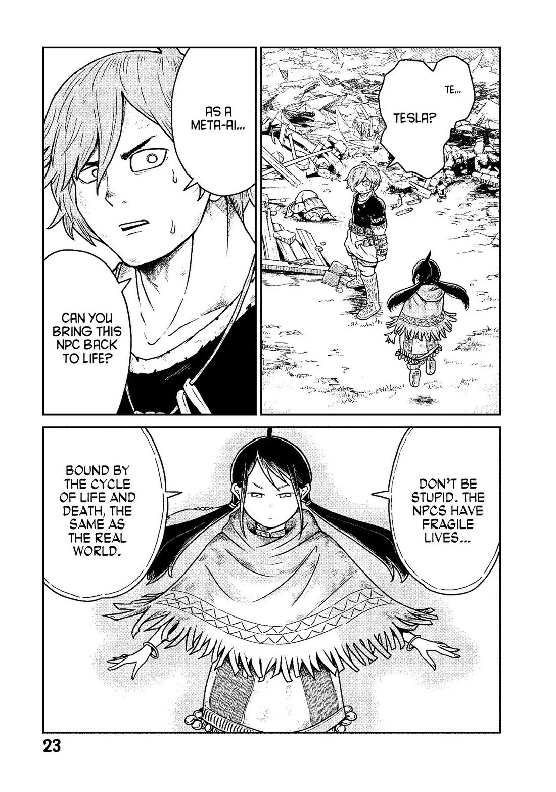 Quality Assurance in Another World Chapter 7 page 21 - Chapter 7: For You