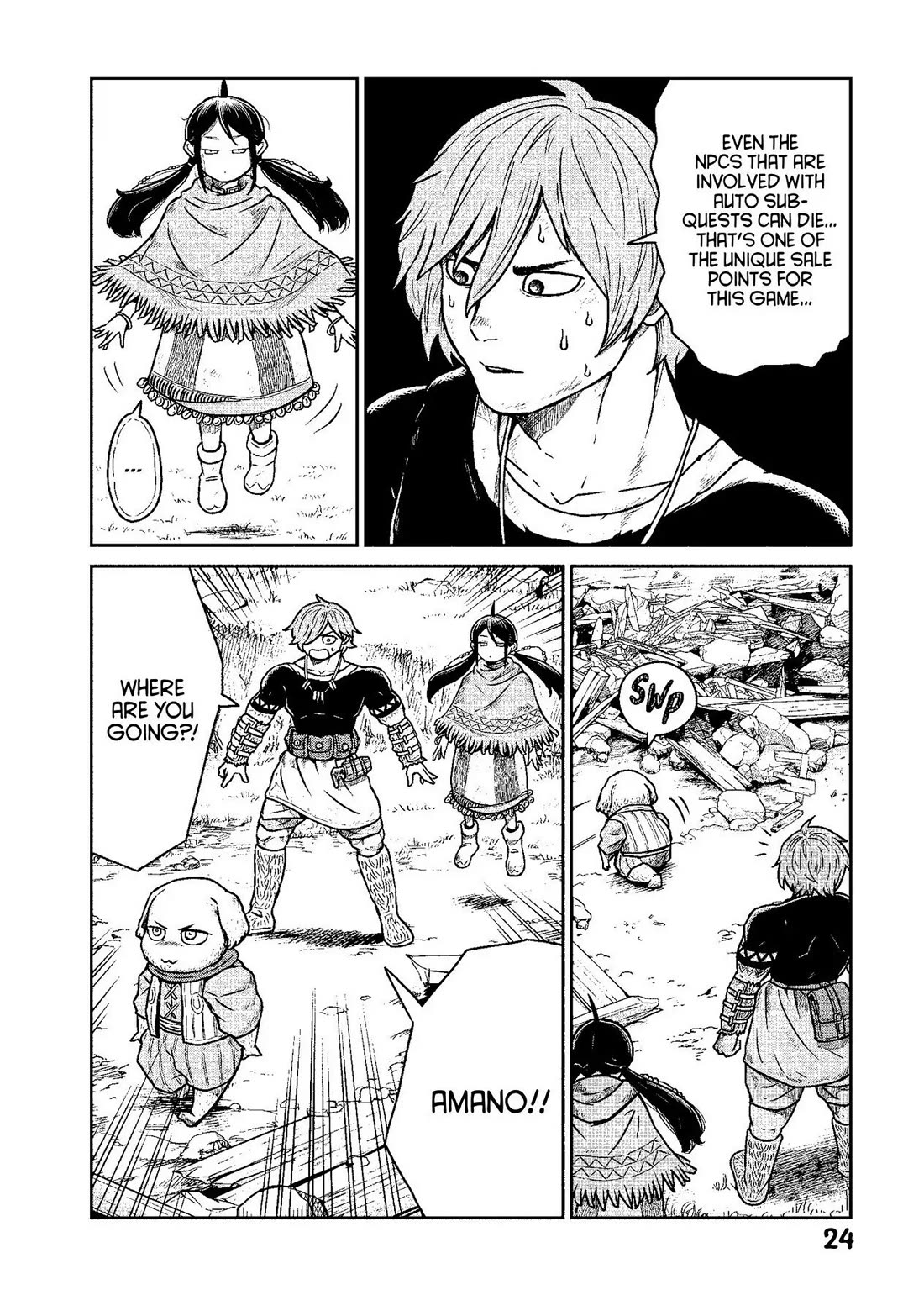 Quality Assurance in Another World Chapter 7 page 22 - Chapter 7: For You