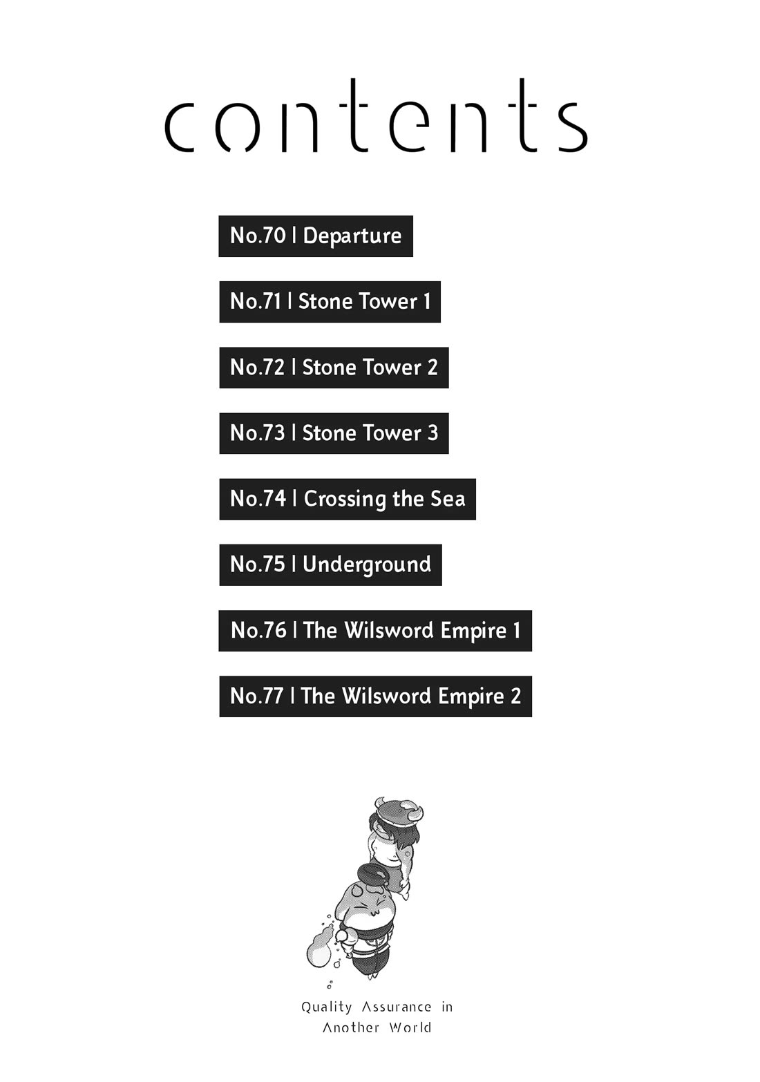 Quality Assurance in Another World Chapter 70 page 5 - Chapter 70: Departure