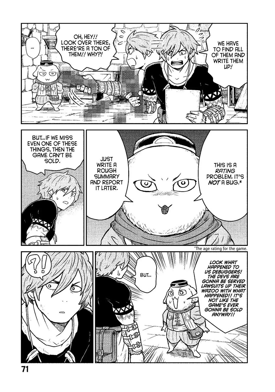 Quality Assurance in Another World Chapter 9 page 15 - Chapter 9: The Mad Emperor 1