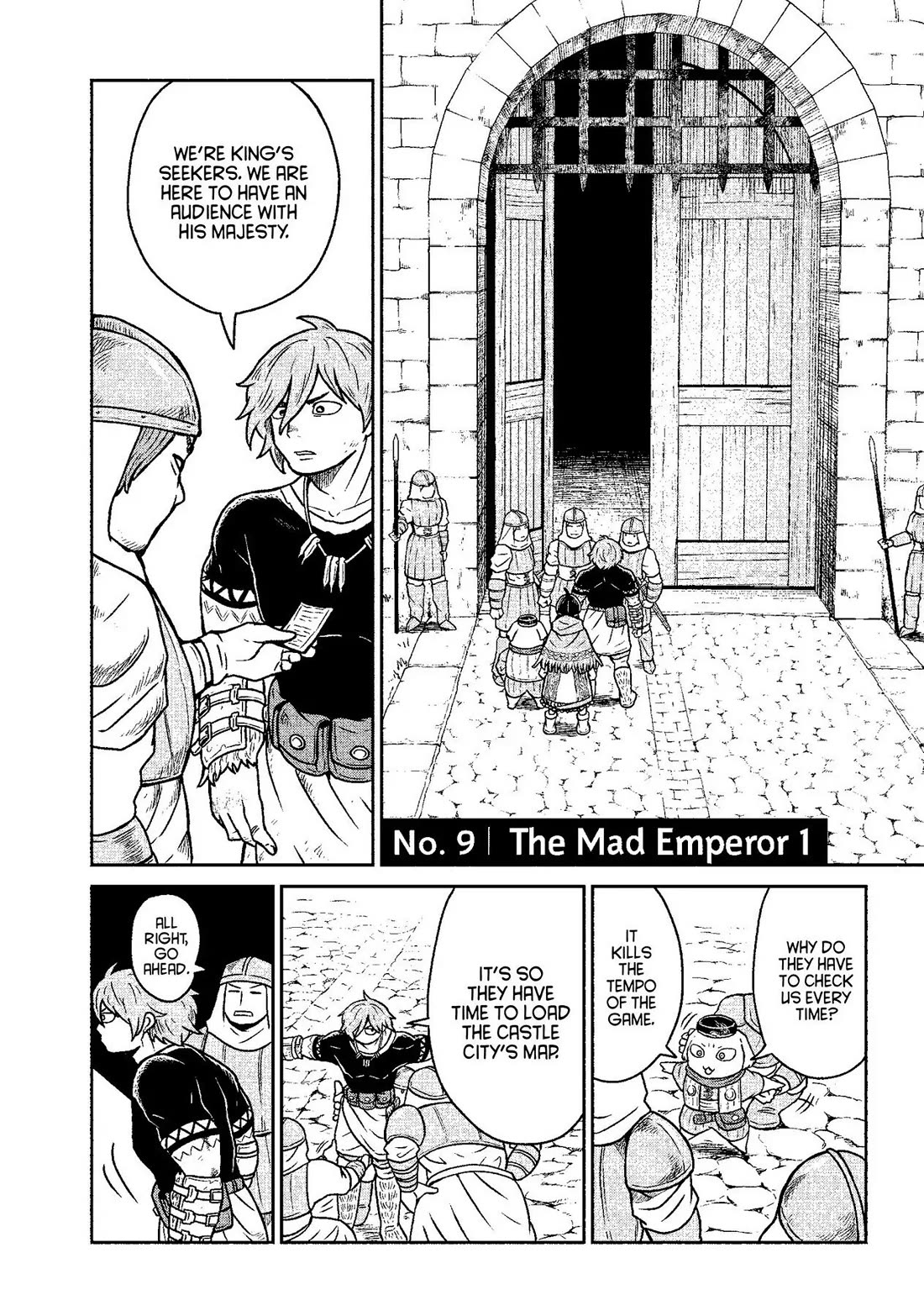 Quality Assurance in Another World Chapter 9 page 2 - Chapter 9: The Mad Emperor 1