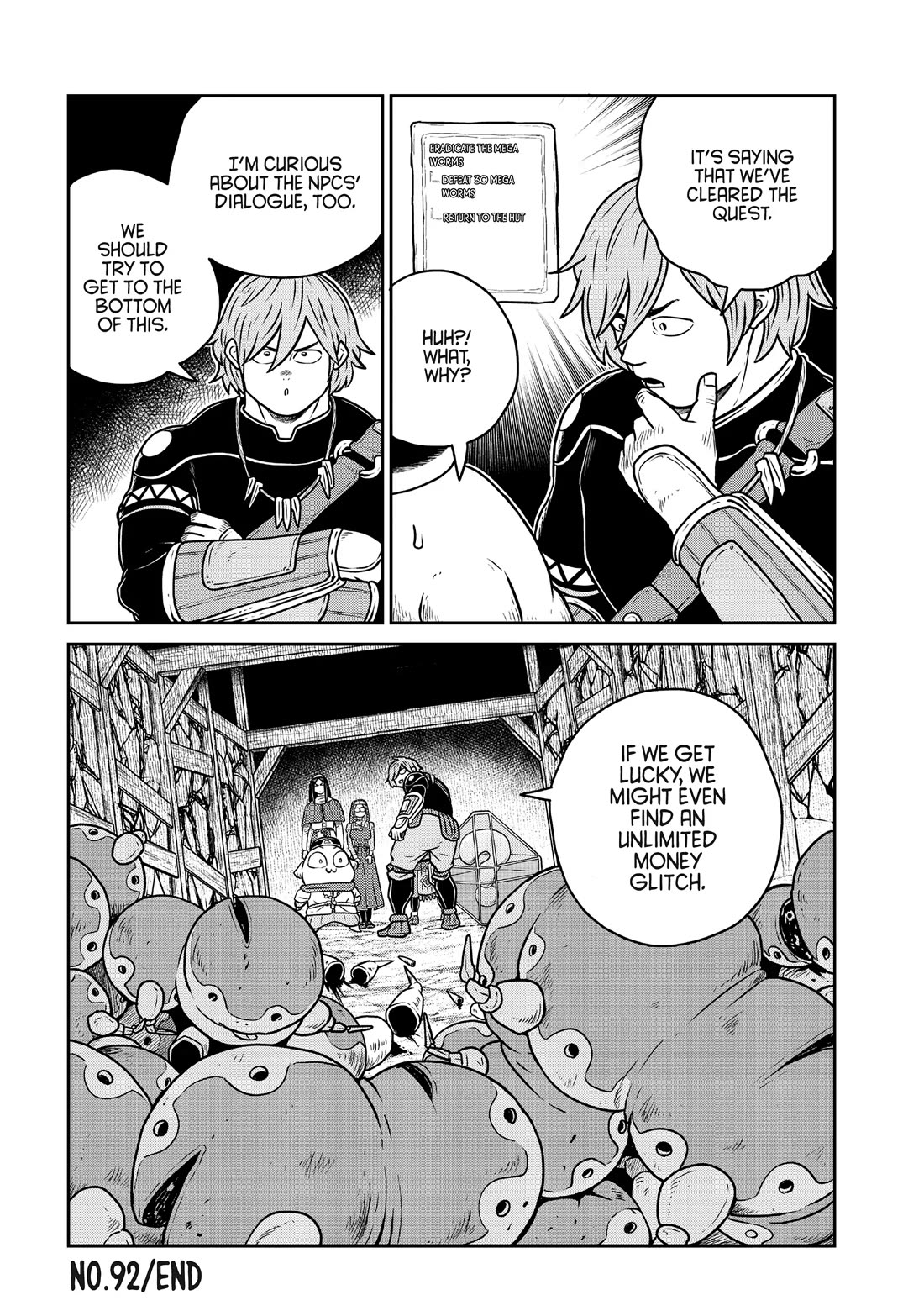 Quality Assurance in Another World Chapter 92 page 10 - Chapter 92: Mega Worm