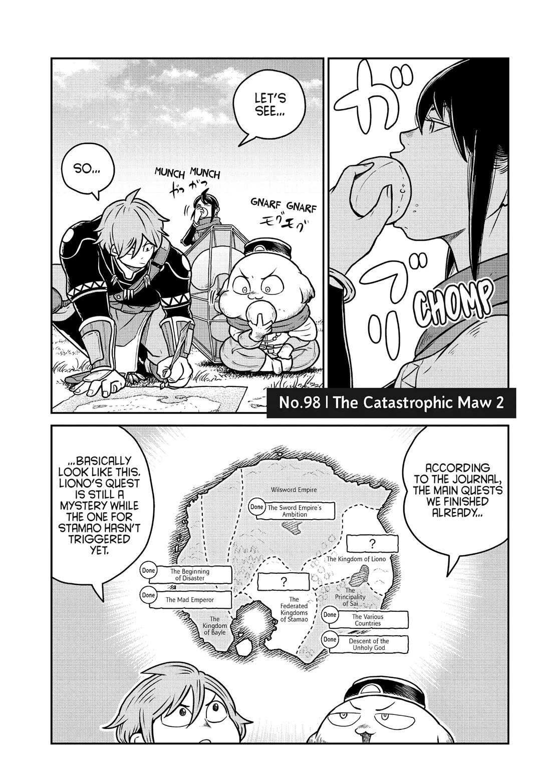 Quality Assurance in Another World Chapter 98 page 1 - Chapter 98: The Catastrophic Maw 2