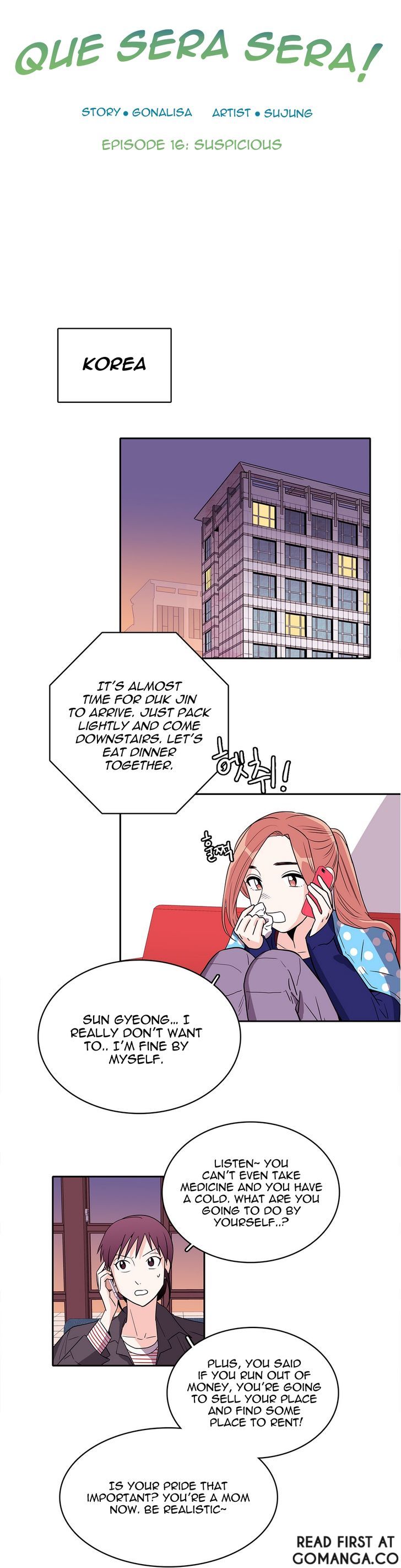 Que Sera, Sera Chapter 16 page 6 - Chapter 16 : Suspicious