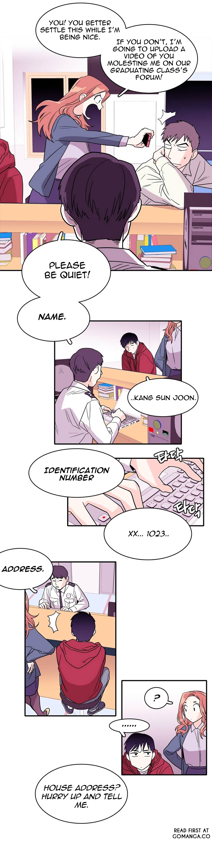 Que Sera, Sera Chapter 2 page 6 - Chapter 2 : You're Dead If You Get Caught