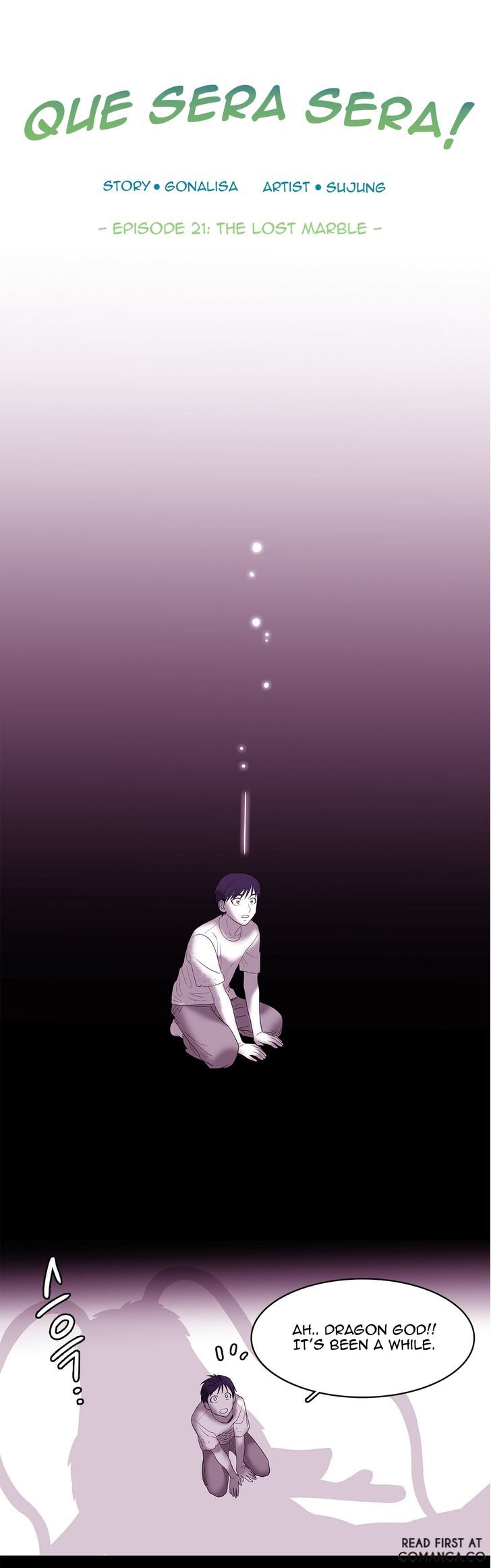 Que Sera, Sera Chapter 21 page 15 - Chapter 21 : The Lost Marble