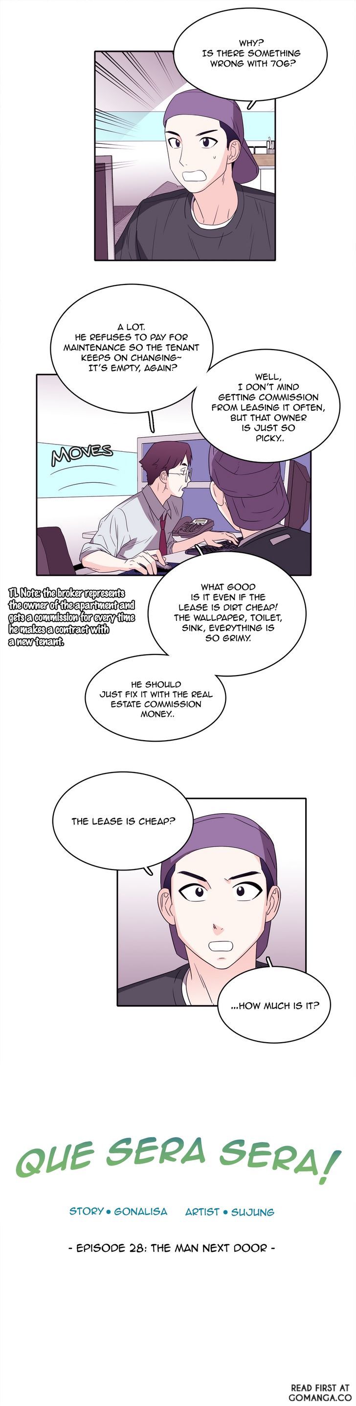 Que Sera, Sera Chapter 28 page 4 - Chapter 28 : The Man Next Door