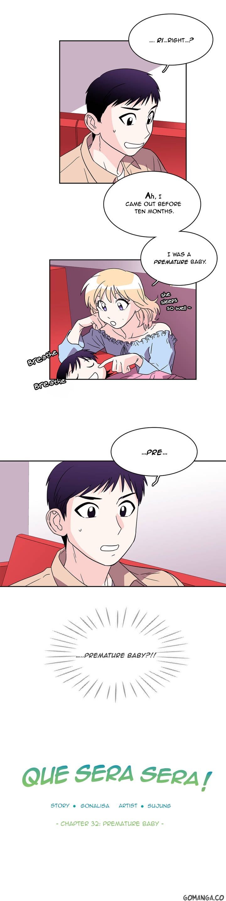 Que Sera, Sera Chapter 32 page 5 - Chapter 32 : Premature Baby