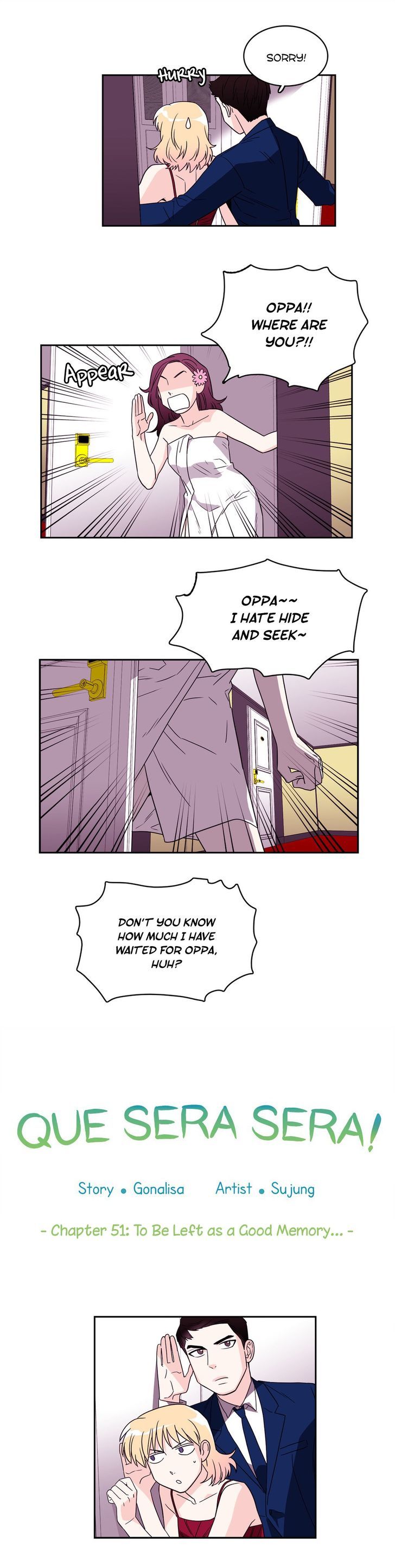 Que Sera, Sera Chapter 51 page 3 - Chapter 51 : To Be Left as a Good Memory
