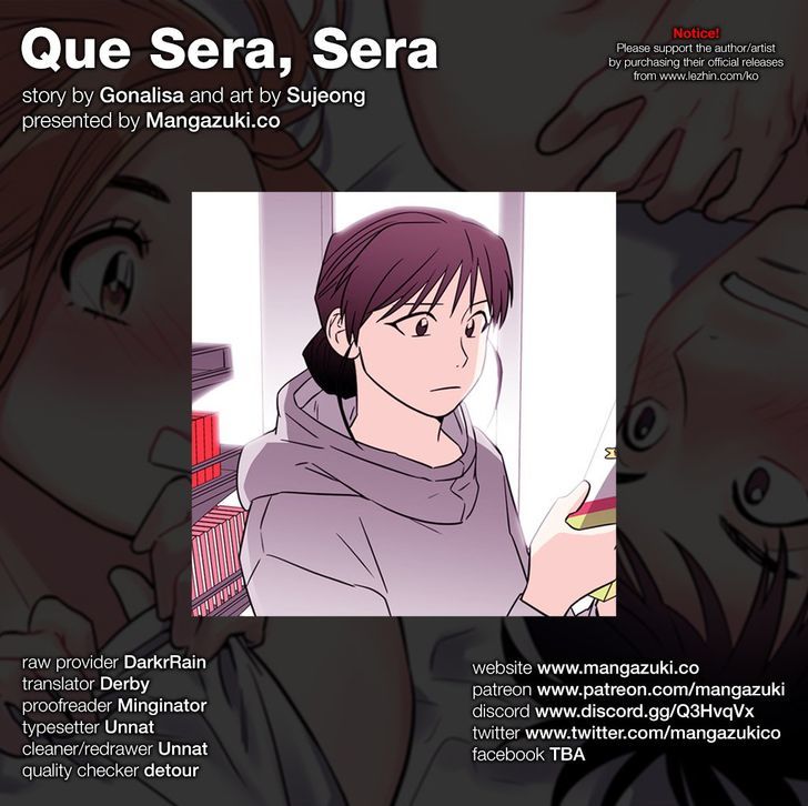 Que Sera, Sera Chapter 57 page 1 - Chapter 57