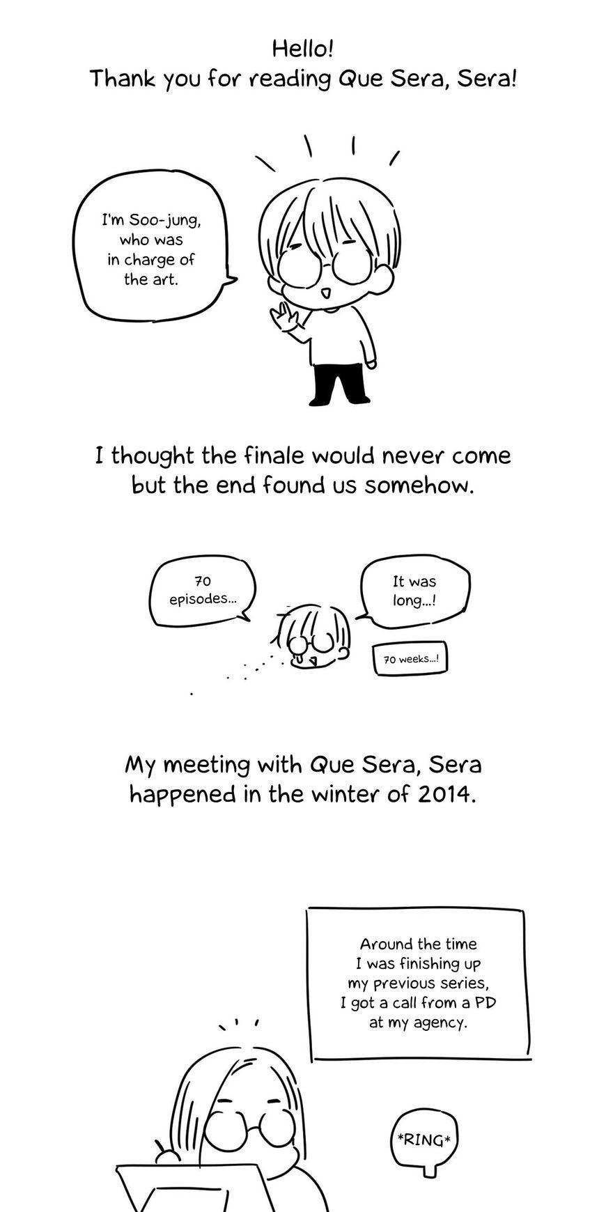 Que Sera, Sera Chapter 70.5 page 2 - Chapter 70.5