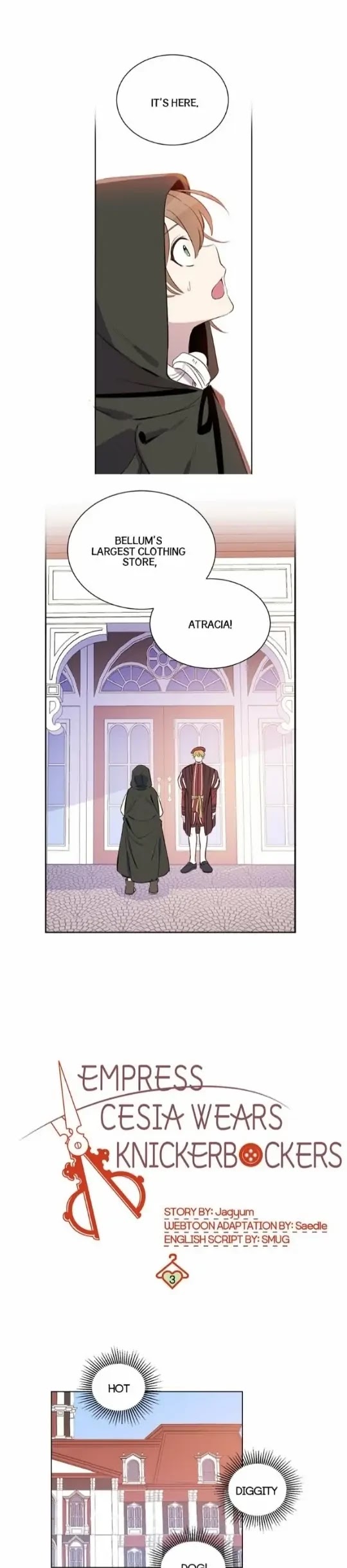 Queen Cecia's Shorts Chapter 3 page 1 - Chapter 3