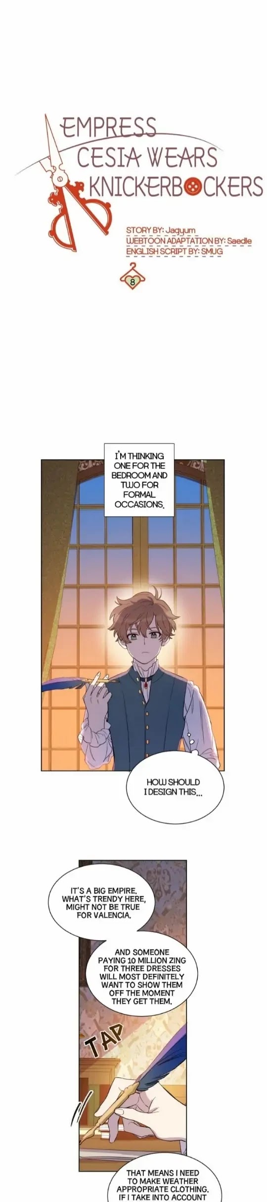 Queen Cecia's Shorts Chapter 8 page 1 - Chapter 8