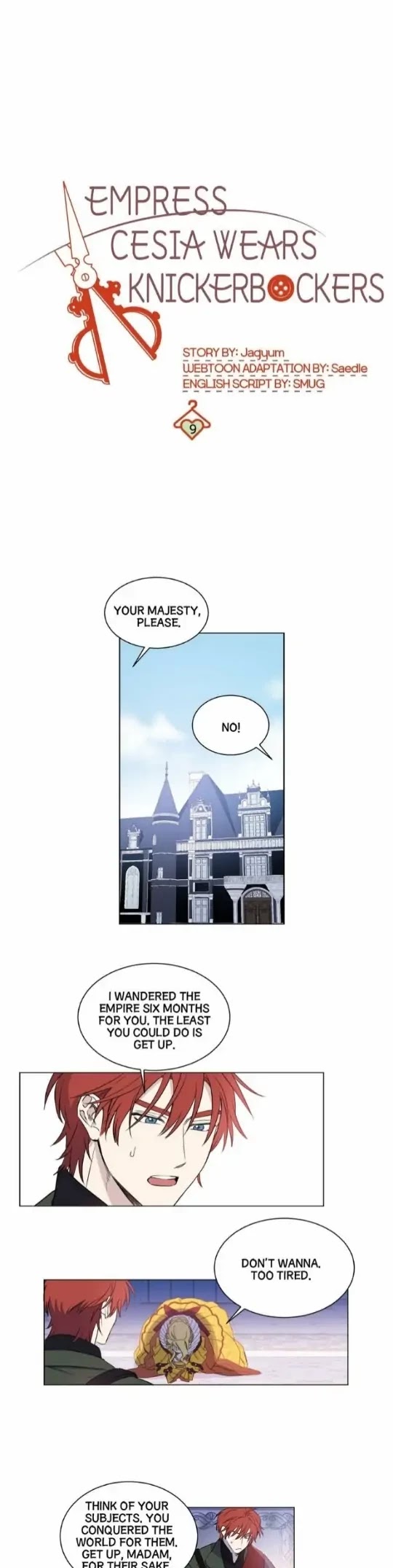 Queen Cecia's Shorts Chapter 9 page 1 - Chapter 9