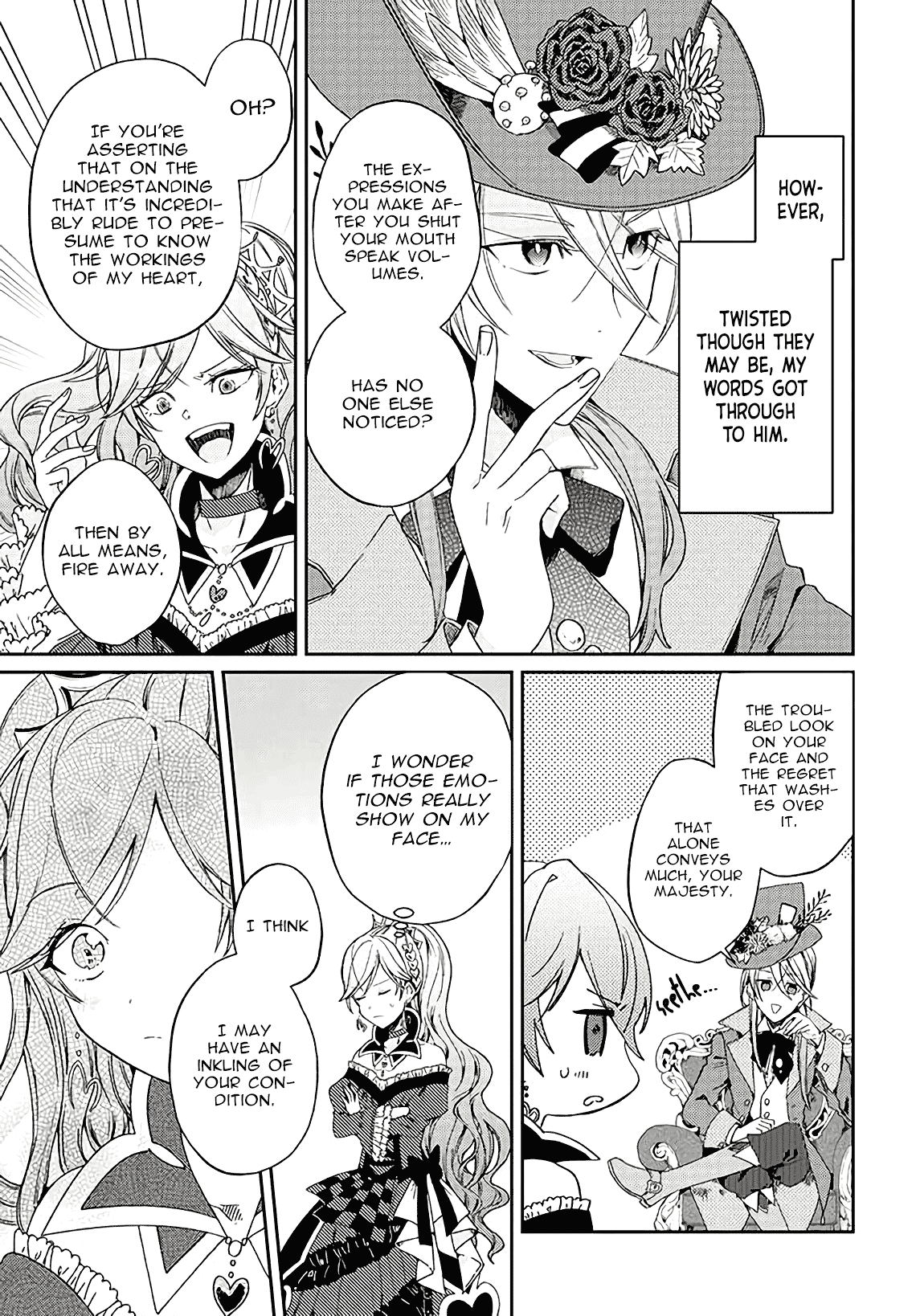 Queen of Hearts in Wonderland Chapter 2.1 page 10 - Chapter 2.1: ♡ Joker