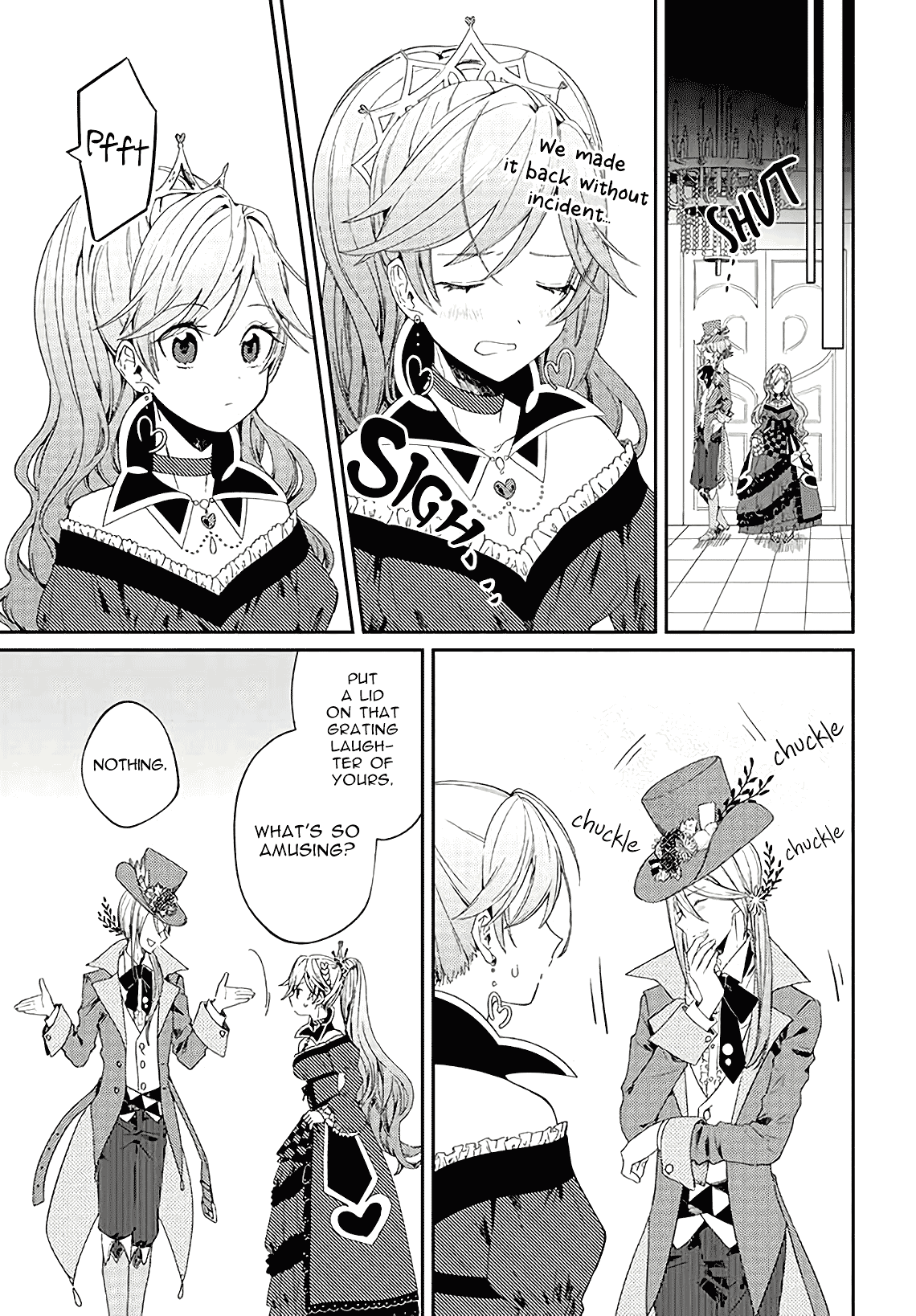 Queen of Hearts in Wonderland Chapter 2.1 page 8 - Chapter 2.1: ♡ Joker