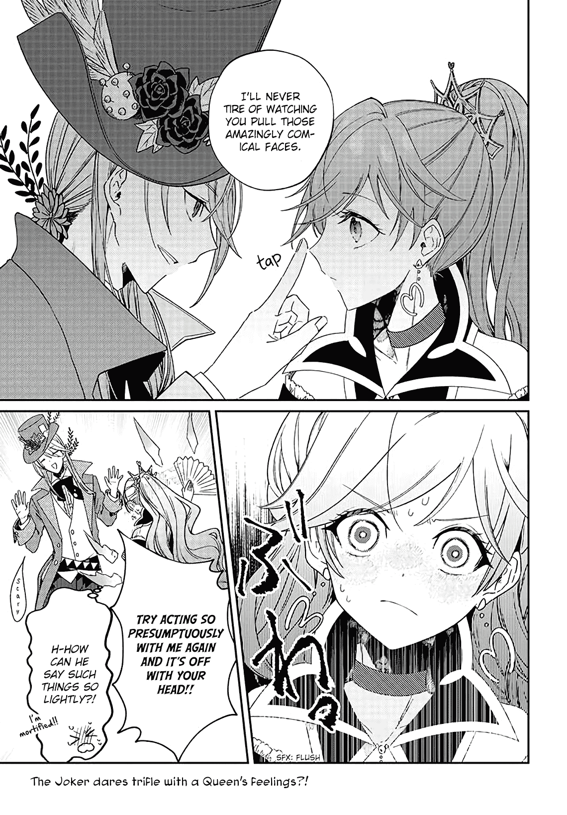 Queen of Hearts in Wonderland Chapter 2.2 page 17 - Chapter 2.2: ♡ Joker