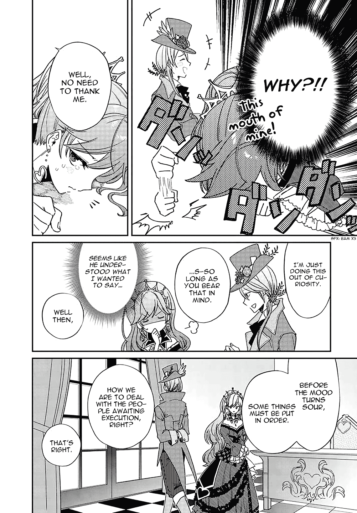 Queen of Hearts in Wonderland Chapter 2.2 page 6 - Chapter 2.2: ♡ Joker