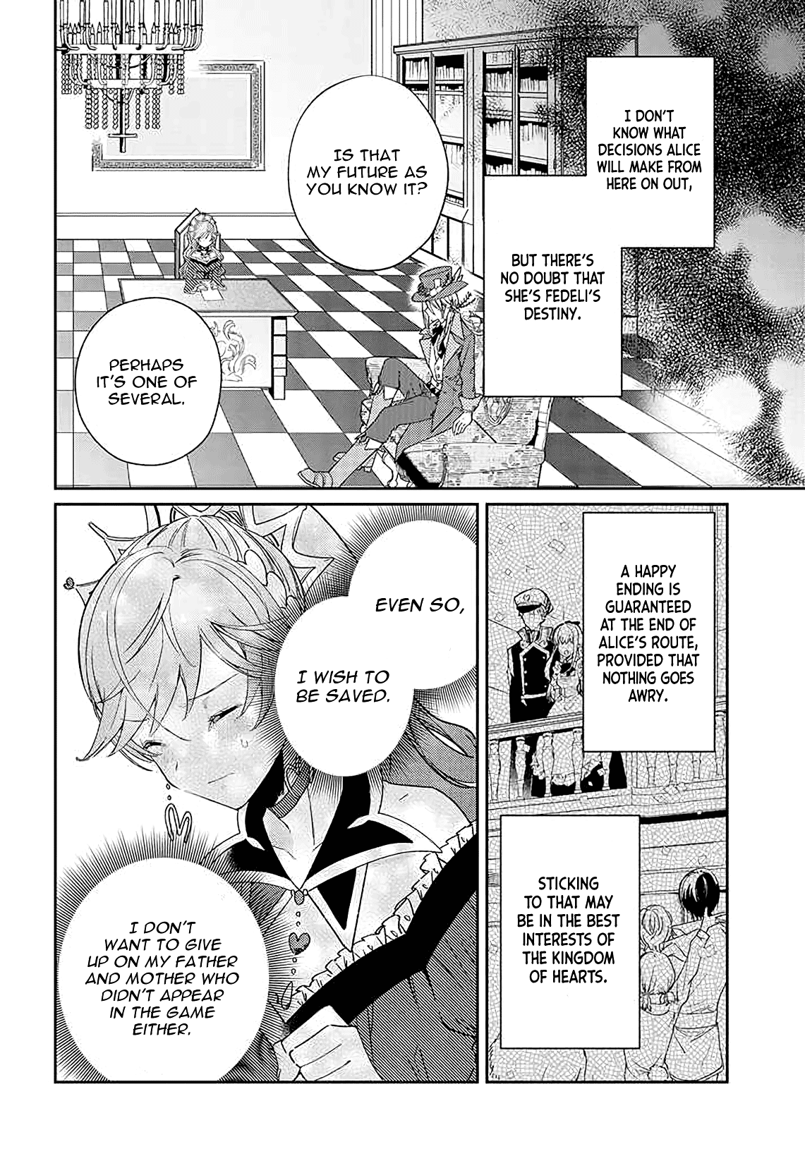Queen of Hearts in Wonderland Chapter 3.2 page 13 - Chapter 3.2: ♡ Party