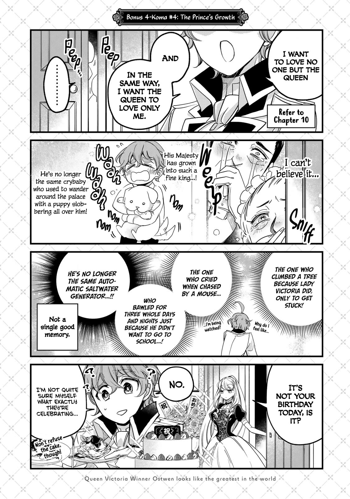 Queen Victoria Winner Ostwen Is the Proudest in the World Chapter 12.5 page 4 - Chapter 12.5: Extras