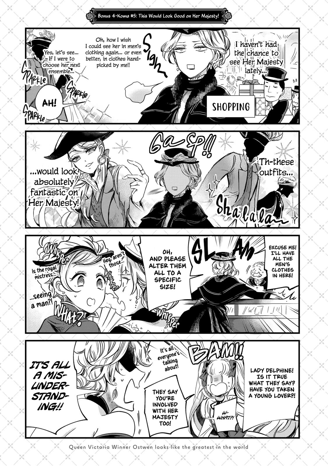Queen Victoria Winner Ostwen Is the Proudest in the World Chapter 12.5 page 5 - Chapter 12.5: Extras