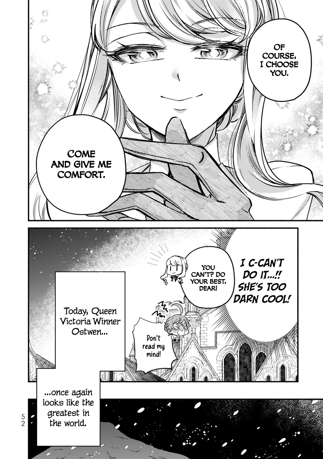 Queen Victoria Winner Ostwen Is the Proudest in the World Chapter 13 page 49 - Chapter 13: The World's Greatest Queen Brings the Black Market to A Fever Pitch