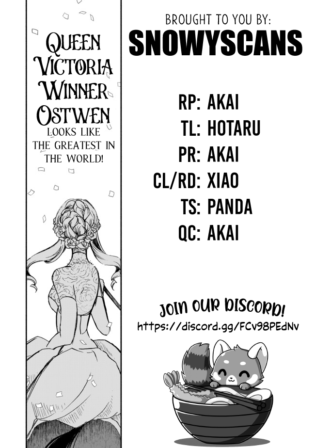 Queen Victoria Winner Ostwen Is the Proudest in the World Chapter 6.1 page 22 - Chapter 6.1