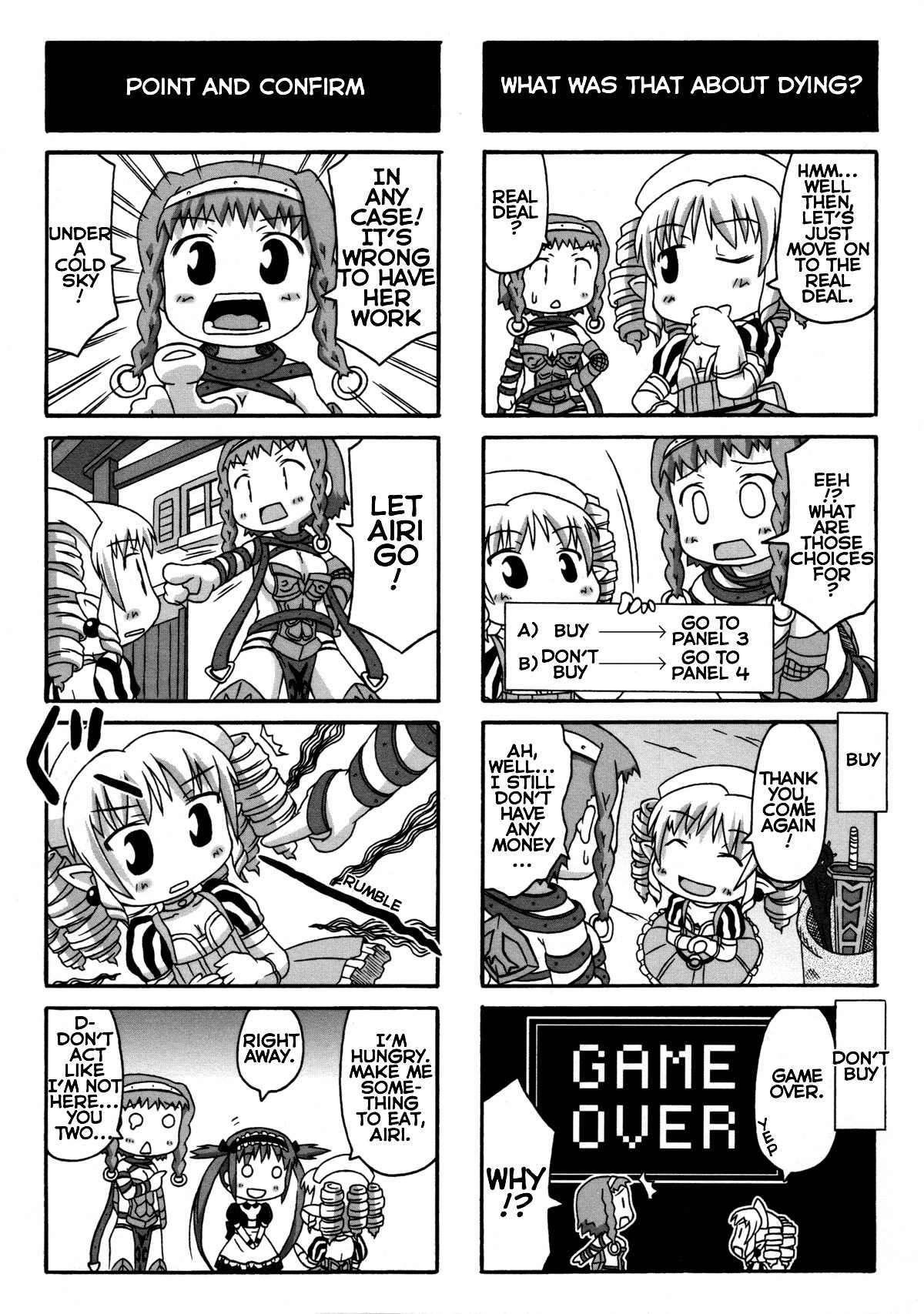 Queen's Blade Anthology Comics Chapter 1.14 page 6 - Vol.1 Chapter 14: Who are You Calling a Kid!?
