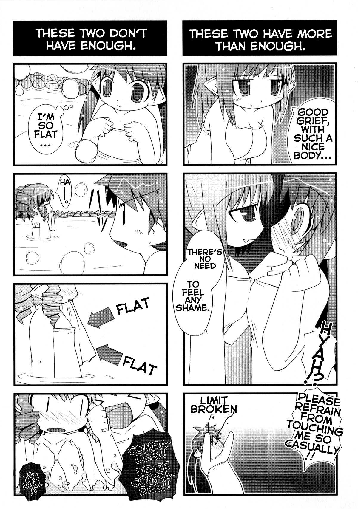 Queen's Blade Anthology Comics Chapter 1.4 page 6 - Vol.1 Chapter 4: Hot Springs!