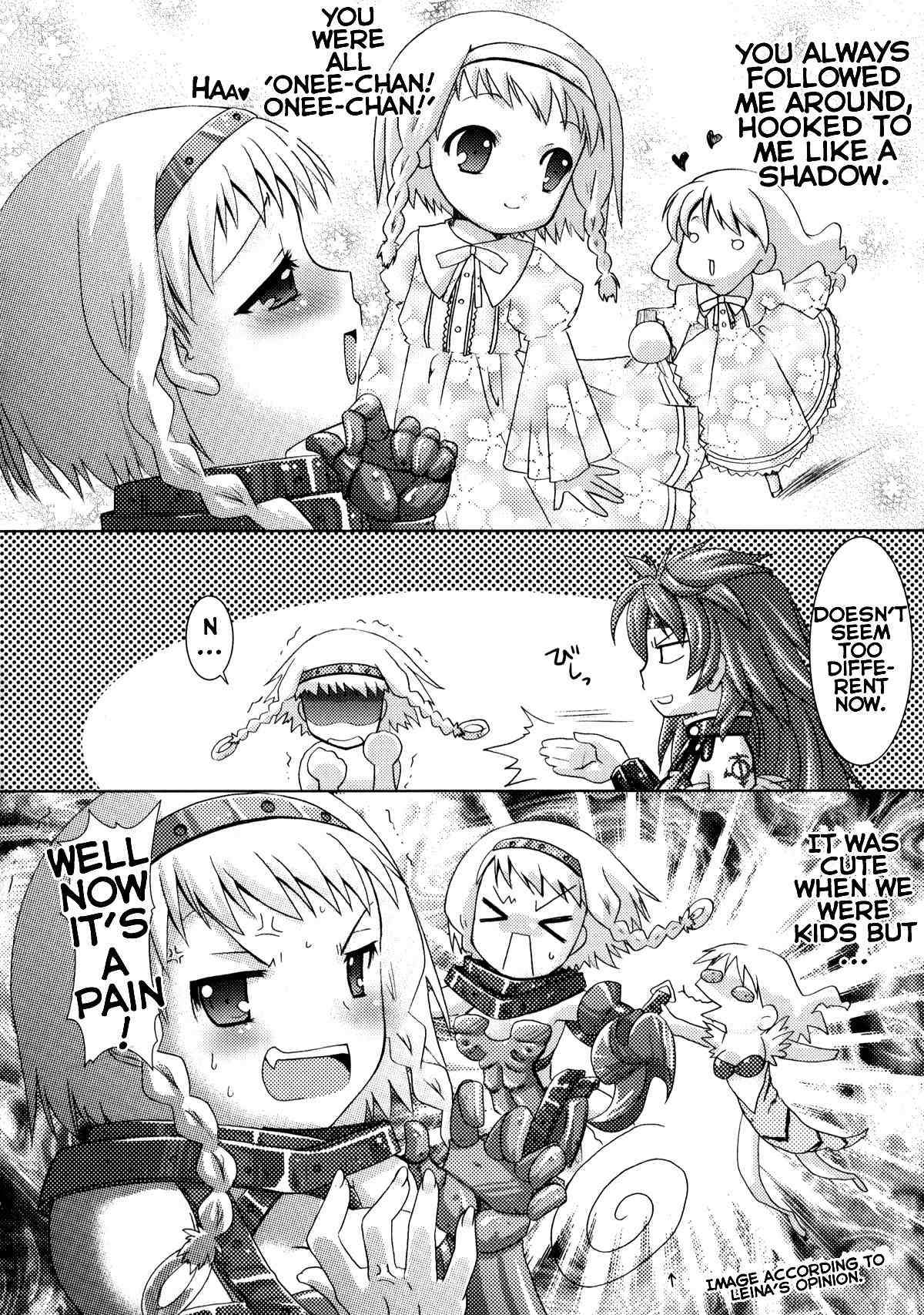 Queen's Blade Anthology Comics Chapter 1.5 page 14 - Vol.1 Chapter 5: My Sister is a Pervert!