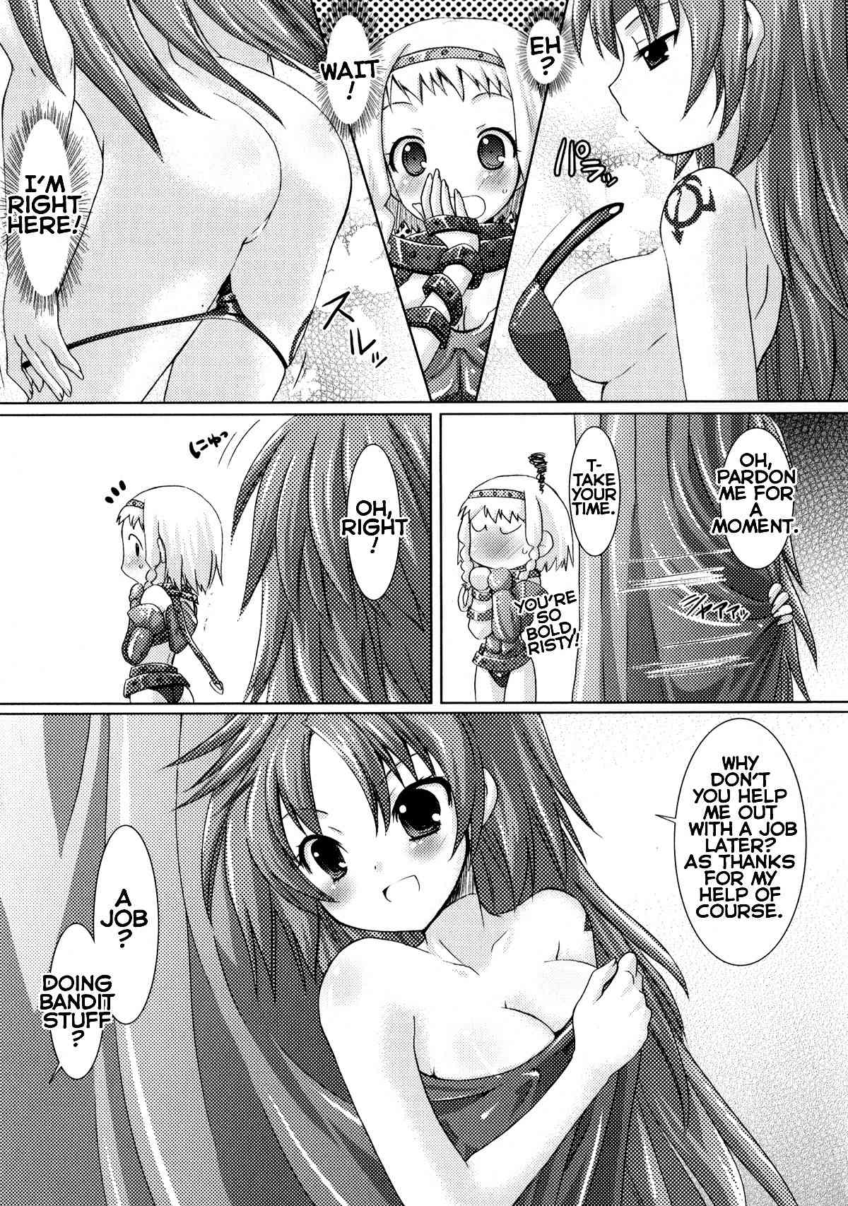 Queen's Blade Anthology Comics Chapter 1.5 page 9 - Vol.1 Chapter 5: My Sister is a Pervert!