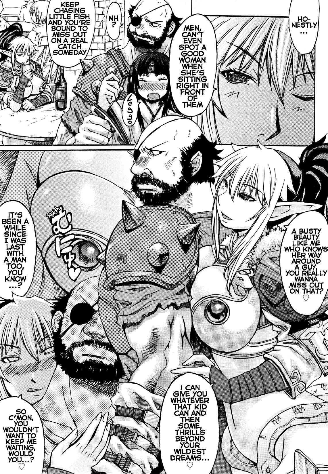 Queen's Blade Anthology Comics Chapter 2.3 page 7 - Vol.2 Chapter 3: A Brunch With Big Sis