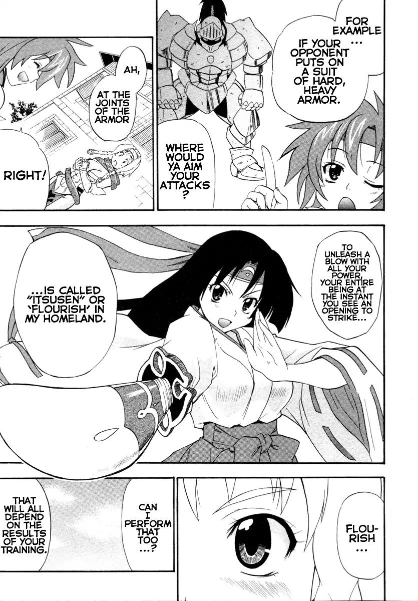 Queen's Blade - Exiled Warrior Chapter 5 page 17 - Chapter 5: The Witch's Secret Plan