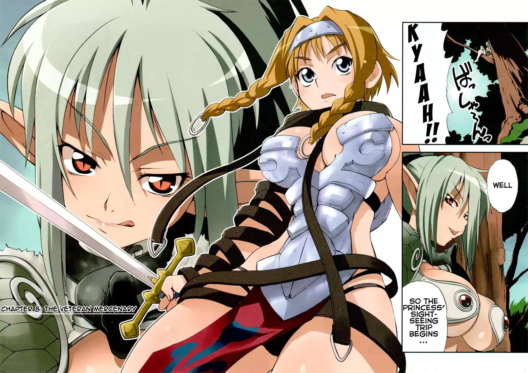 Queen's Blade - Exiled Warrior Chapter 8 page 3 - Chapter 8: The Veteran Mercenary