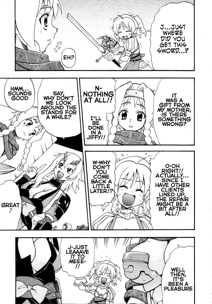Queen's Blade - Exiled Warrior Chapter 9 page 15 - Chapter 9: The Travelling Blacksmith From The Iron Mountain