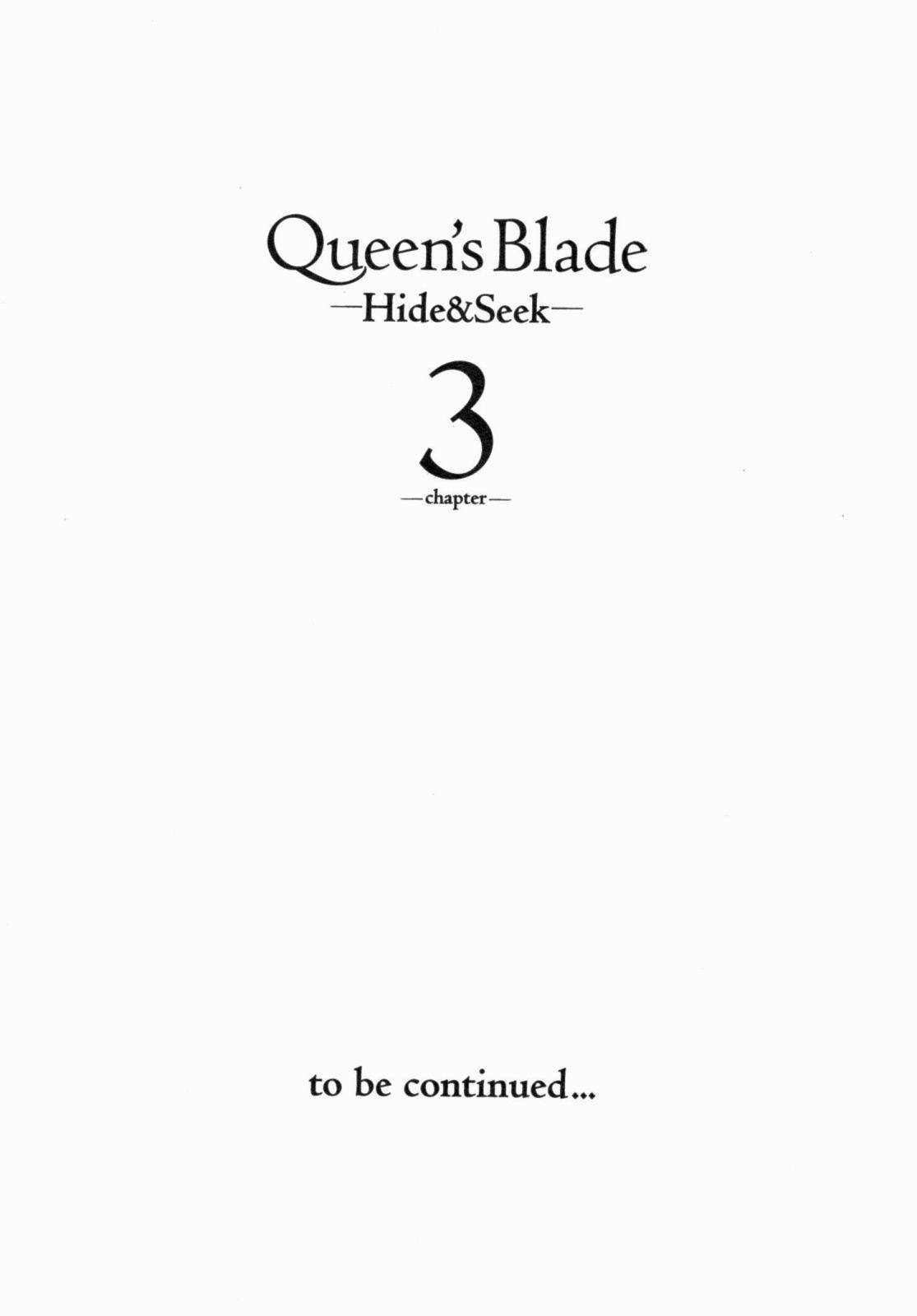 Queen's Blade - Hide & Seek Chapter 15 page 29 - Chapter 15