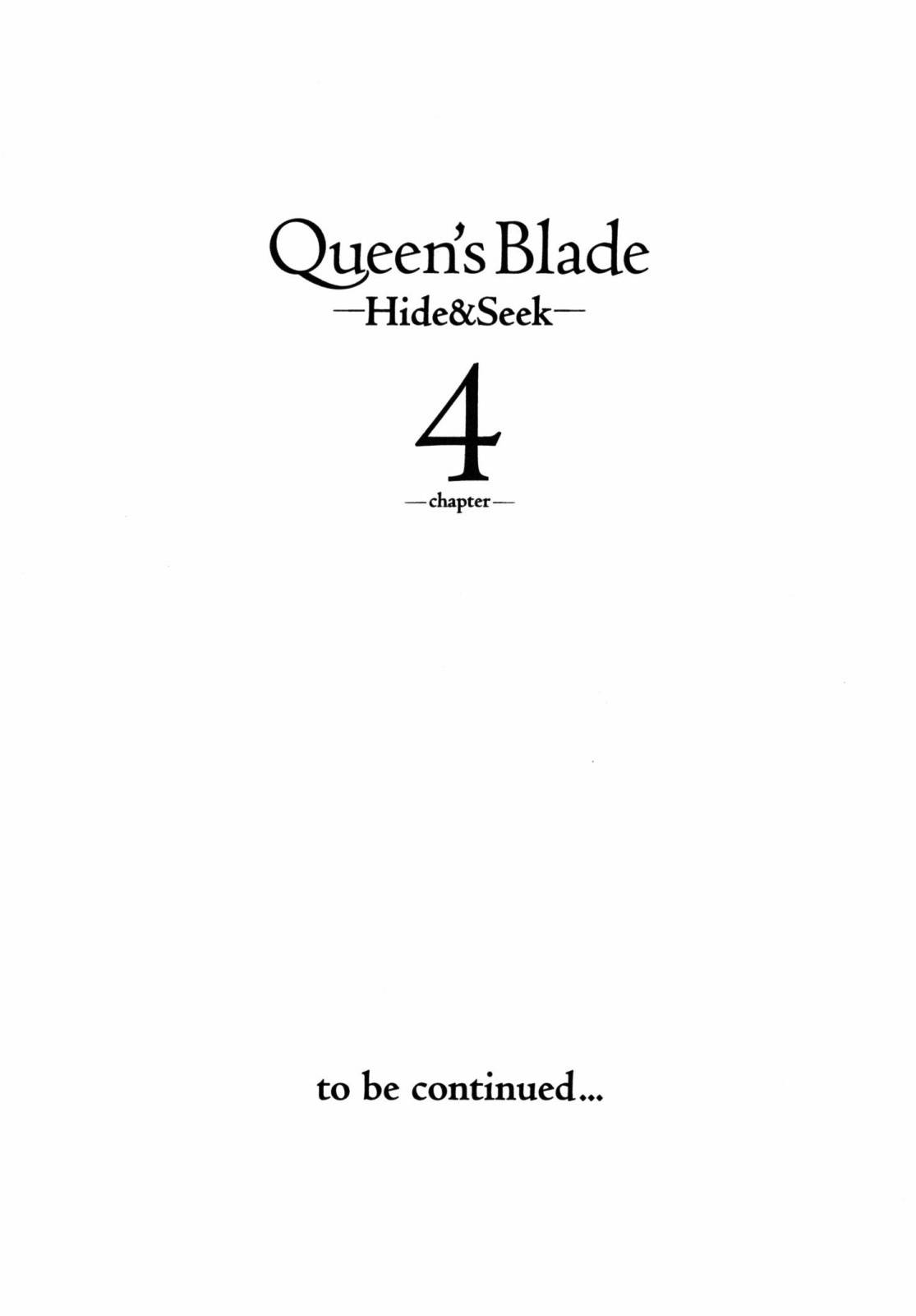 Queen's Blade - Hide & Seek Chapter 21 page 29 - Chapter 21