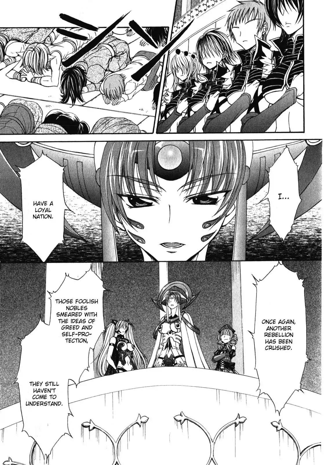 Queen's Blade Rebellion - Aoarashi no Hime Kishi Chapter 1 page 8 - Chapter 1