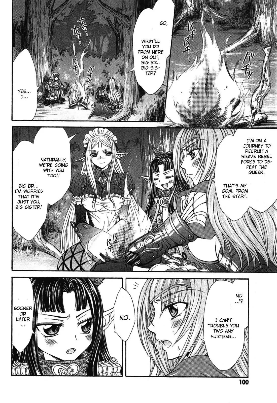 Queen's Blade Rebellion - Aoarashi no Hime Kishi Chapter 3 page 24 - Chapter 3