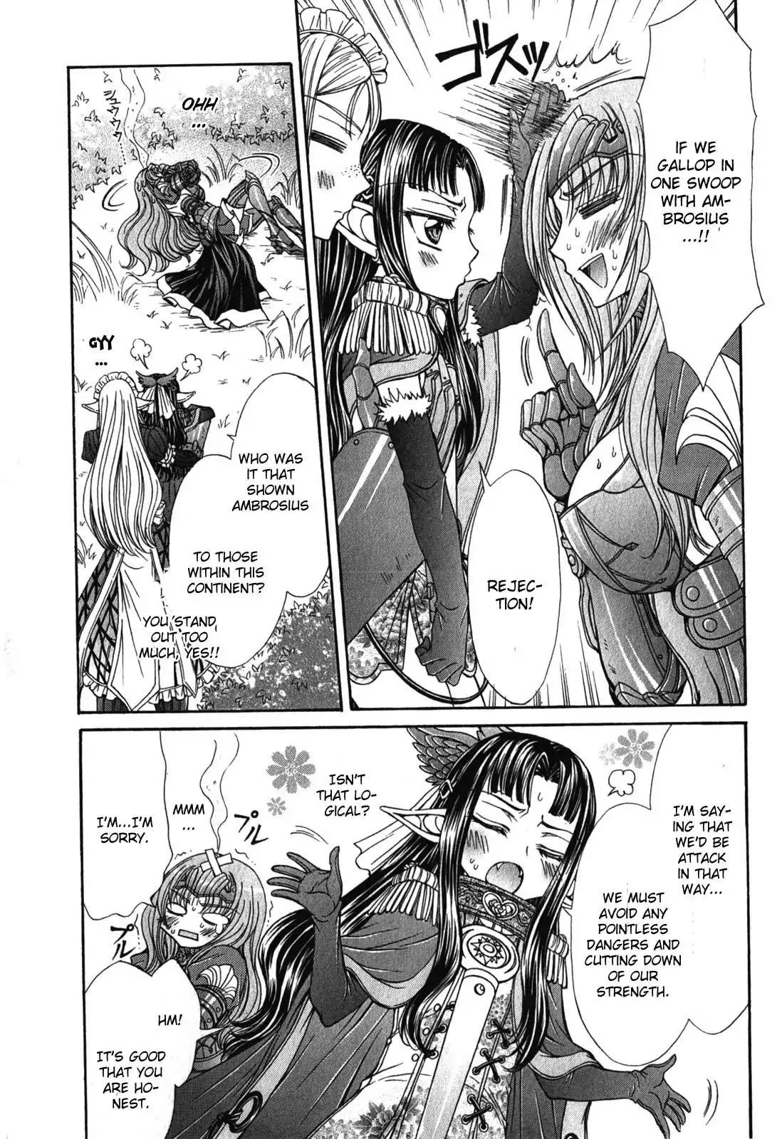 Queen's Blade Rebellion - Aoarashi no Hime Kishi Chapter 4 page 3 - Chapter 4