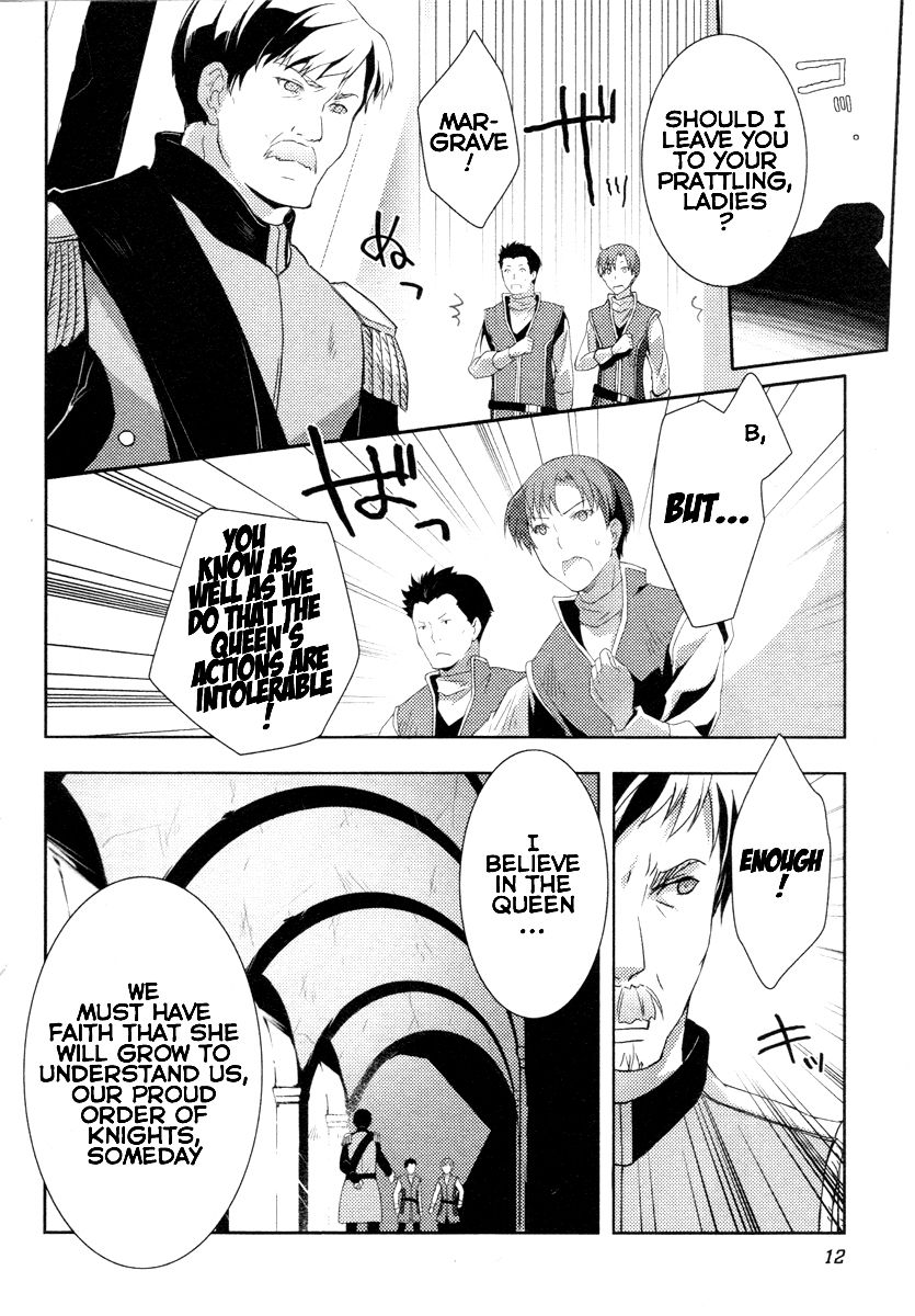 Queen's Blade Rebellion: Zero Chapter 1 page 12 - Chapter 1