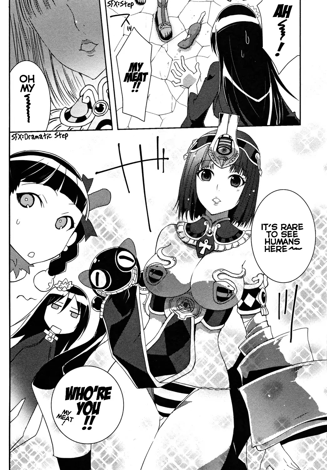 Queen's Blade Rebellion: Zero Chapter 12 page 10 - Chapter 12: Chapter Of Red And White: At The Evil Spirits' Night Market