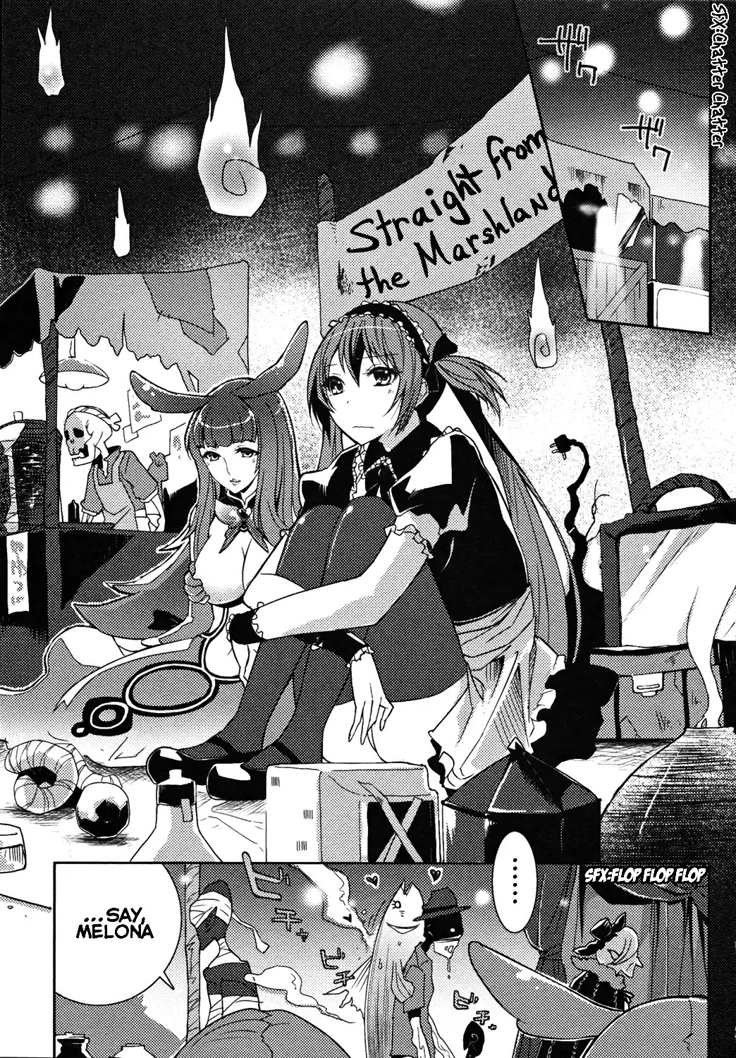 Queen's Blade Rebellion: Zero Chapter 12 page 21 - Chapter 12: Chapter Of Red And White: At The Evil Spirits' Night Market