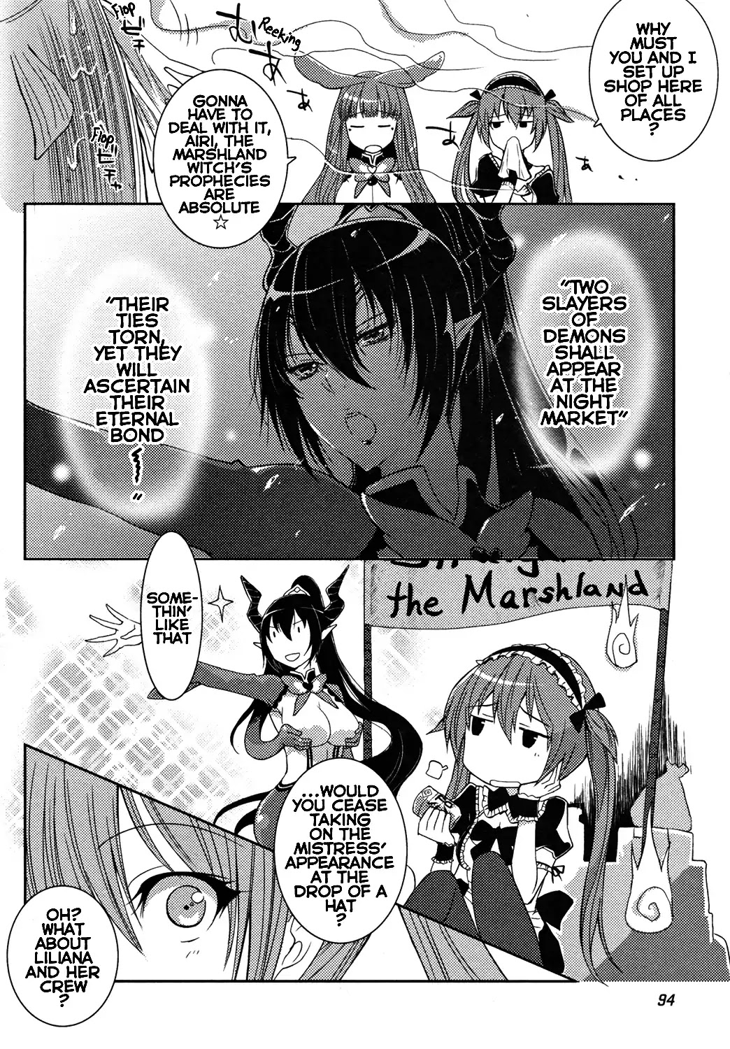Queen's Blade Rebellion: Zero Chapter 12 page 22 - Chapter 12: Chapter Of Red And White: At The Evil Spirits' Night Market